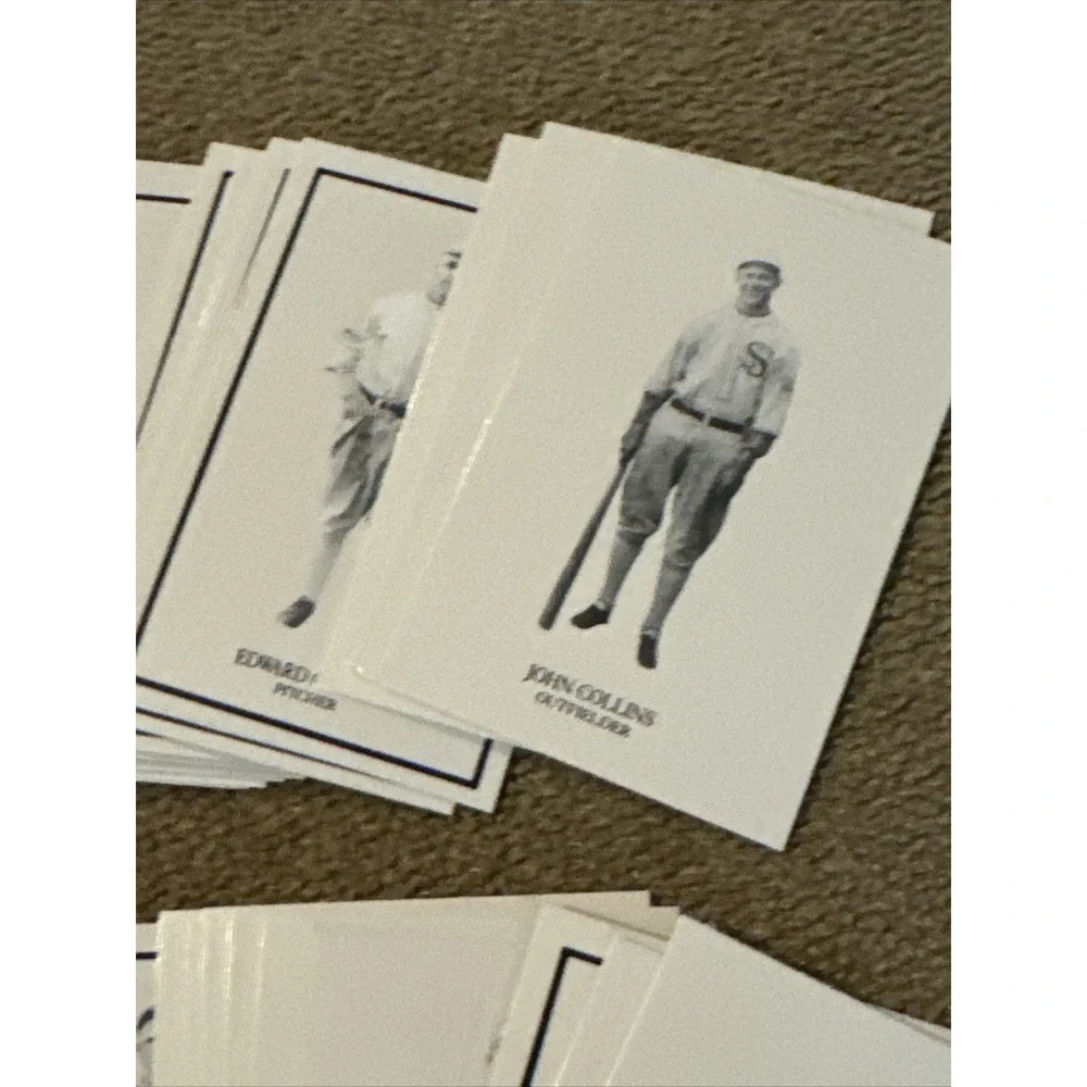 Lot Of 216 Chicago White Sox Small Trading Cards - Baseball Players (TD)